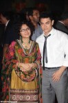 amir khan with wife kiran rao at ritesh genelia reception party